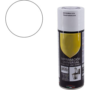 Pintura Spray Imprimación Transparente / Blanco / Gris /Negro 400 ML