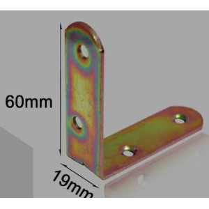 Hierro angular  "L"  30x30mm -60x60mm