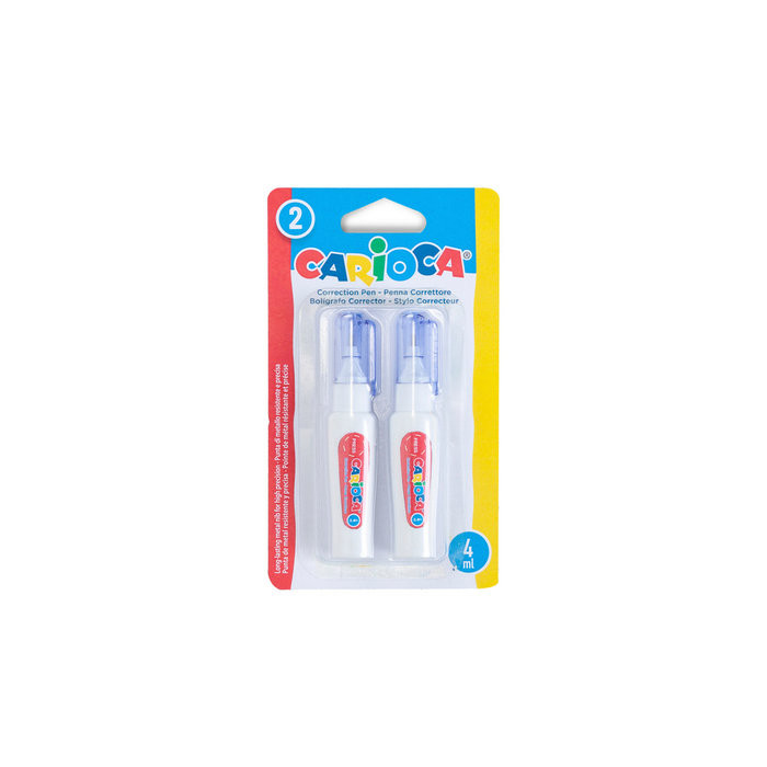 Mini corrector liquido carioca blister 2 uds.