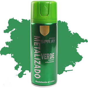 Pintura Spray Verde Metalizado 400 Ml