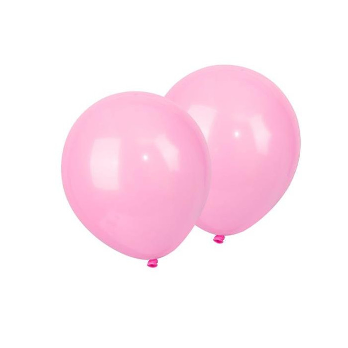 Globos Látex 23cm Rosa  12UND