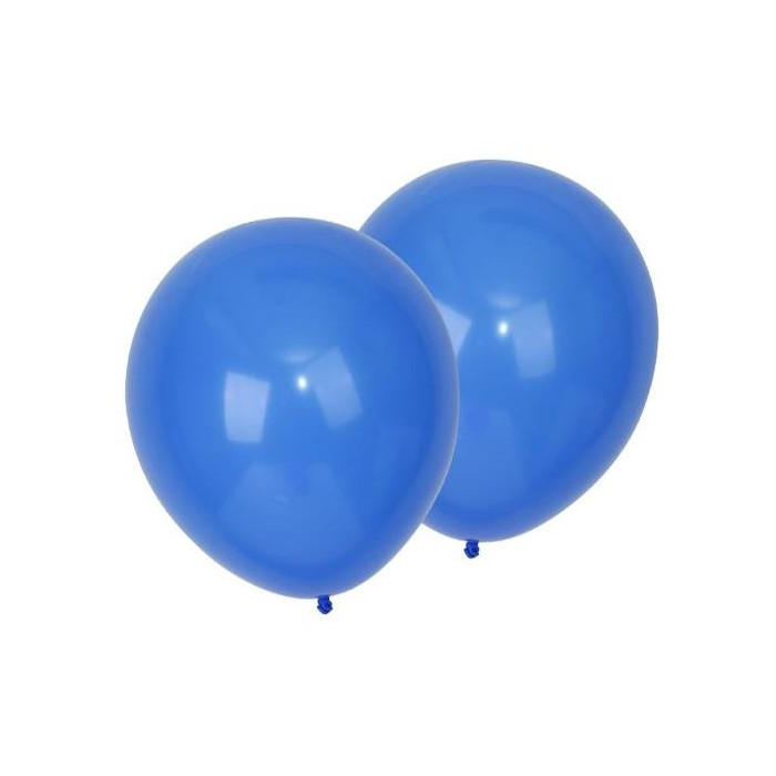 Globos Látex 23cm Azul Oscuro 12 UND