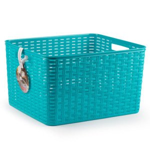 Cesta Plástico Rattan Nº 6