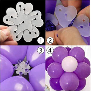 Clip de globos de latex 12cm  8UND