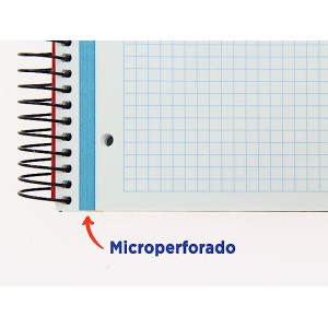 Enri, Cuadernos A4 Cuadrícula 5x5, Tapa Extradura, 120+40 Hojas.Banda