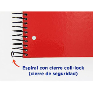 Enri, Cuadernos A4 Cuadrícula 5x5, Tapa Extradura, 120+40 Hojas.Banda