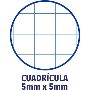 Block a4 5x5 120h micro 70gr tapa plastico