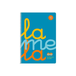 Lamela -  PACK 5 UND  Cuaderno Fº Polipropileno A4 80 hojas 90 grs