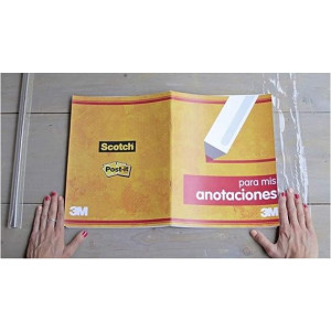 Pack 10 Forra Libros Rollo SIN Adhesivo 0.46m x 2m Forro Flexible