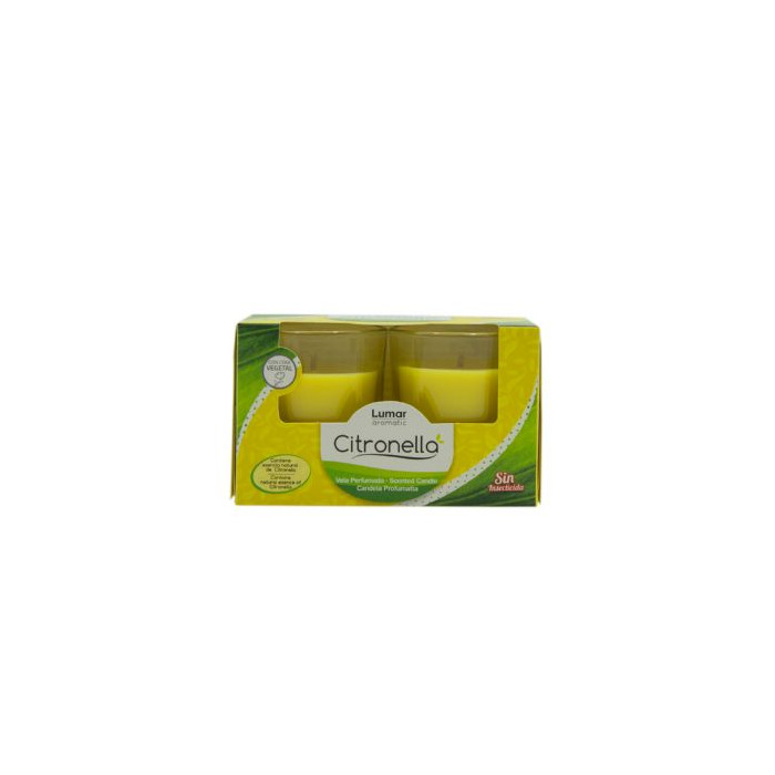 Caja 2 Vasos Perf. Citronela