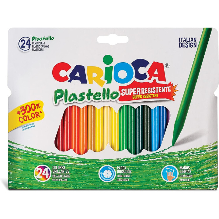 Carioca - Caja con 24 ceras