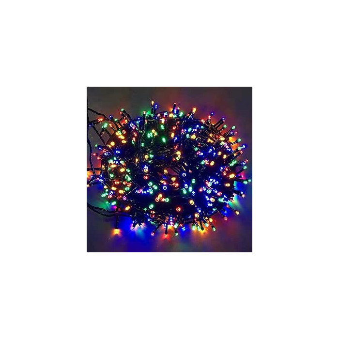 Guirnaldas Luces Navidad Interior 140 Micro 7 M 4 Colores Cadena Luces