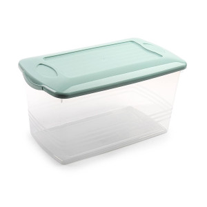 Caja Plastico Multiusos Grande 10L 37,5 x 21 x 18,5cm  (Pack 6 UND)