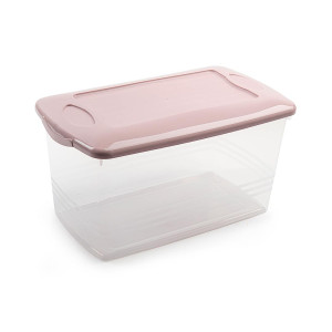 Caja Plastico Multiusos Grande 10L 37,5 x 21 x 18,5cm  (Pack 6 UND)