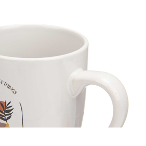 Taza porcelana sunrise 350 ml  2 und