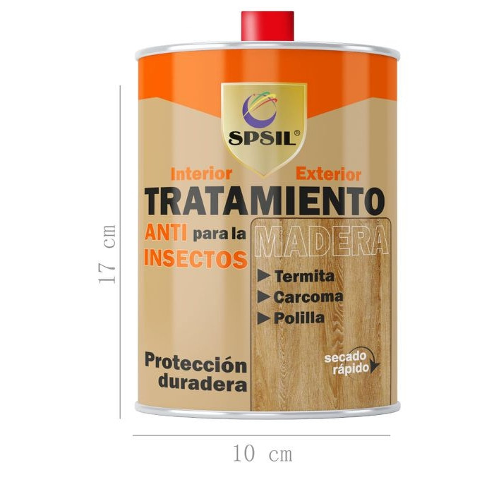 transparente Anti insectos para 750ML