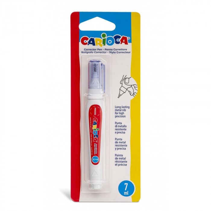 Corrector liquido con forma de boligrafo Carioca