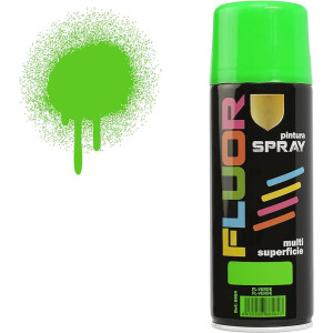 Pintura Spray Verde Fluorescente 400 Ml