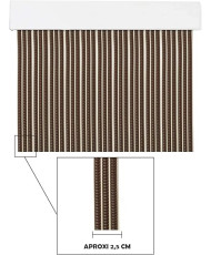 Cortina Plana para Puerta Exterior o Interior, Material PVC – Libre de Insectos 16 Color