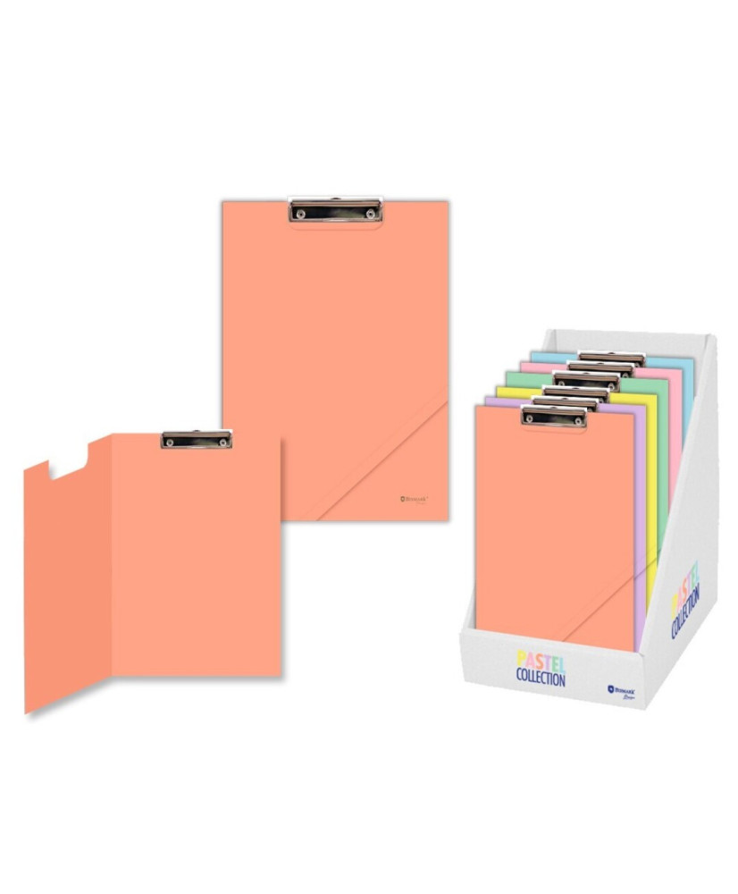 Carpeta  con Pinza color Pastel A4 con Tapa  1 uds