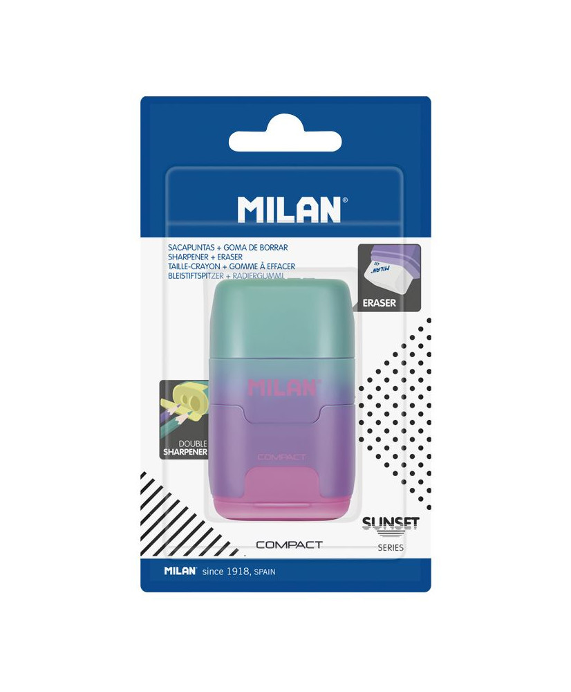 MILAN Blíster Afilaborra Compact Sunset Lila - Rosa