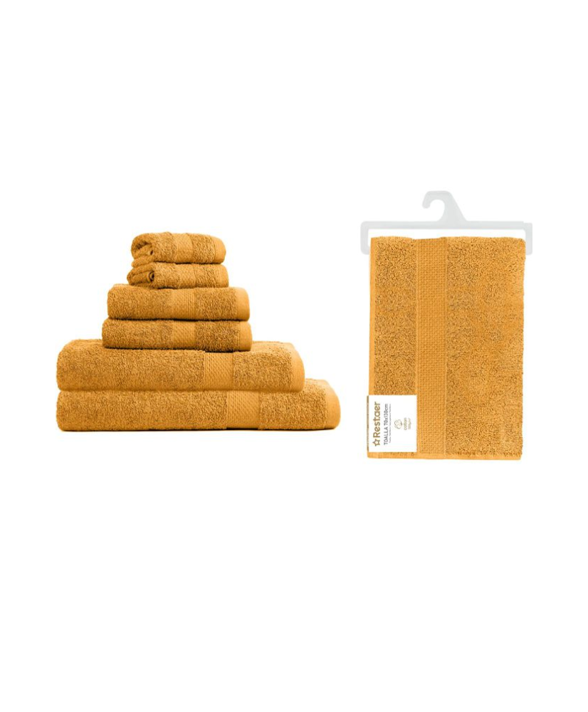 Toalla De Baño (70 X 130 Cm, 100% Algodón )500g( Pack De 4) Brown