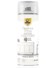 Pintura Spray a la Tiza Color Pastel Acabado Ultra Mate - Blanco Nieve 400ml