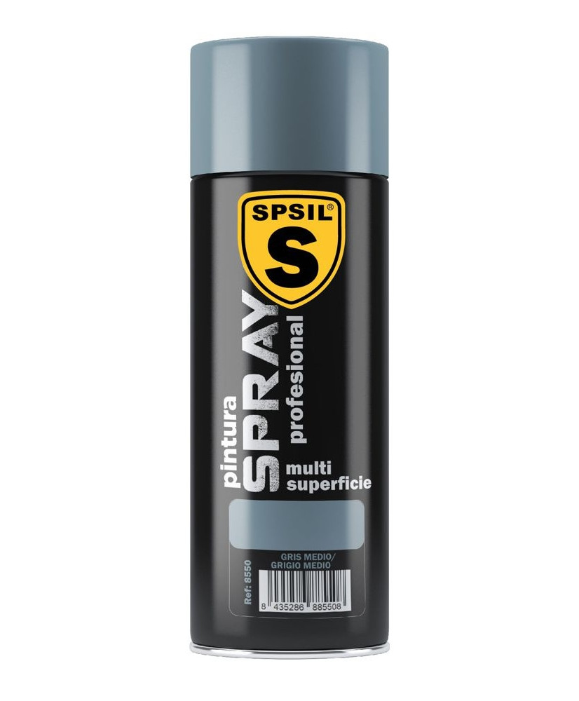 pintura Spray Gris Medio 400 Ml