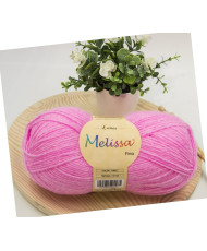 Melissa Lana Fina Hilo 100% Acrilico Ovillo de Lana (1u * 100g) Premium para DIY Tejer y Ganchillo,350m