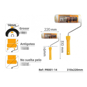 Rodillo Para Pinta 22cm