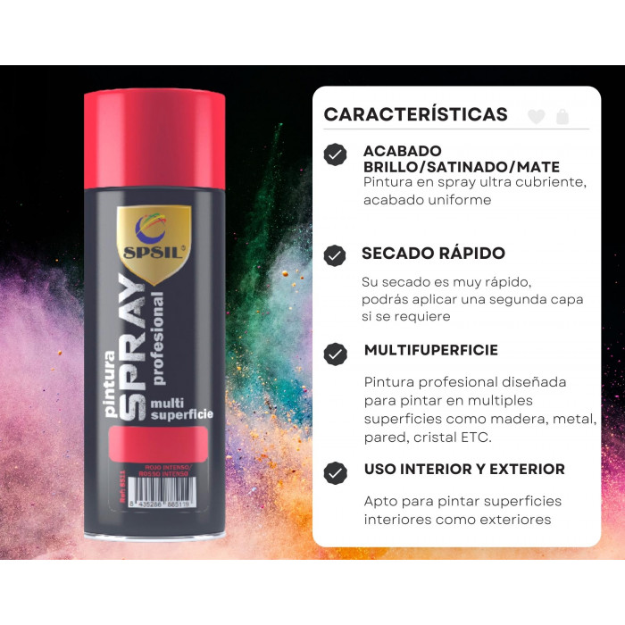 Pintura Spray Amarillo Fluorecente