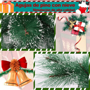 Árbol de Navidad  Pino con Nieve 120cm