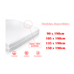 Funda de colchón, Microfibra