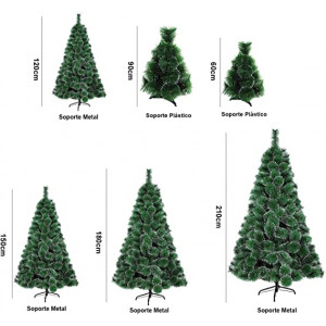 Árbol de Navidad  Pino con Nieve 120cm