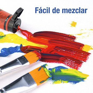 Pintura Acrílica Satinada, Azul MARINO 75ML