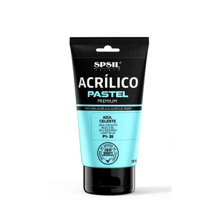 Pintura Acrílica PASTEL,Azul Celeste 75ml