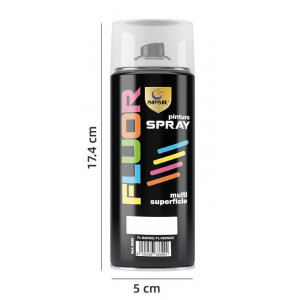 SPSIL Pintura fluorescente en spray 200ml, 9 colores