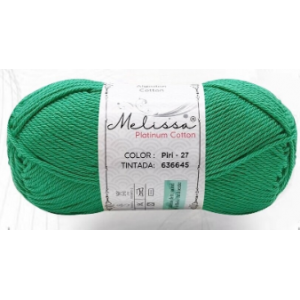 Hilo Ovillo de Algodón Premium 100% Algodón perfecto para DIY y tejer a mano 75 g, aprox. 150 metros