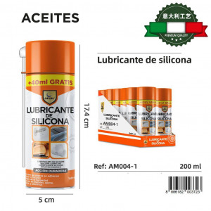 Lubricante de silicona Fórmula resistente a altas presiones, protege de la humedad,200ml