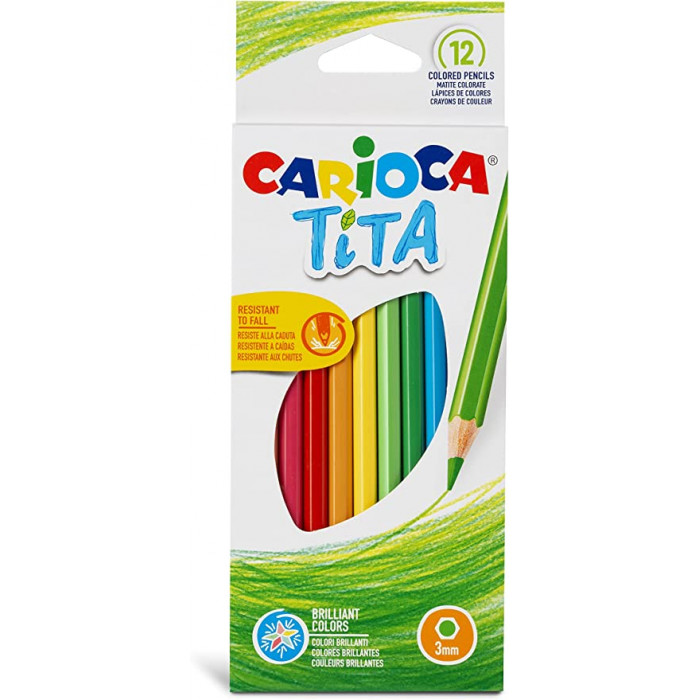 lapicero carioca tita 12 colores