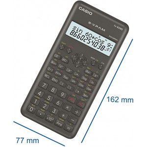 FX-82MS-2-S-ET-B, Calculadora Científica, 1, Gris Oscuro