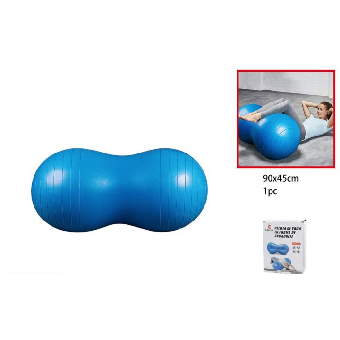 Pelota de yoga en forma de cacahute 45x90cm