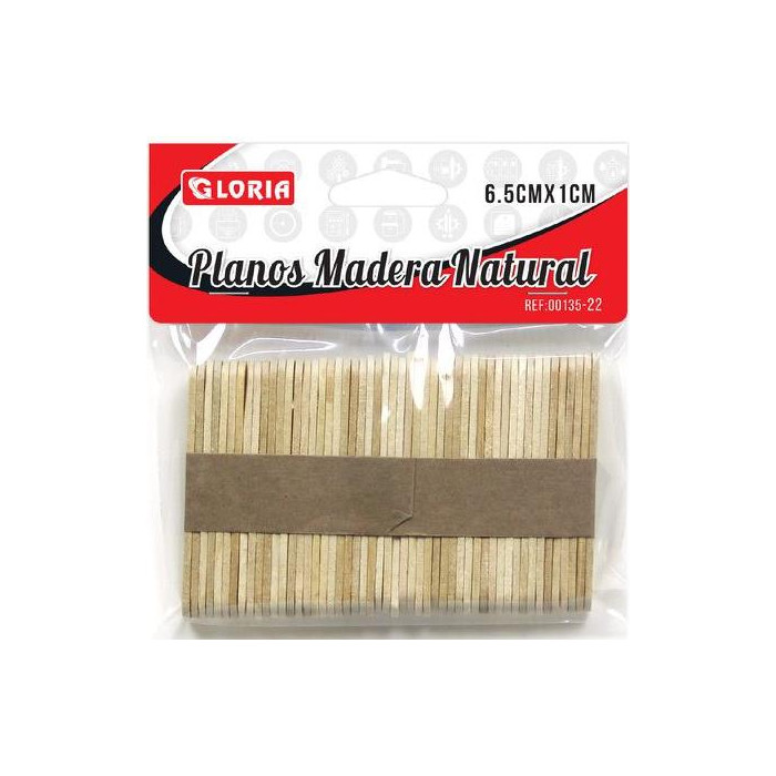 50 pcs Palos de Madera Natural