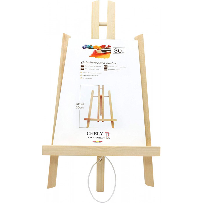 Chely Intermarket Caballete sobremesa pintura (4 pack)30 cm