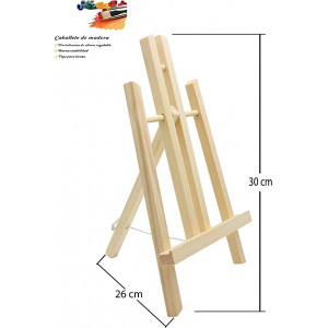 Chely Intermarket Caballete sobremesa pintura (4 pack)30 cm