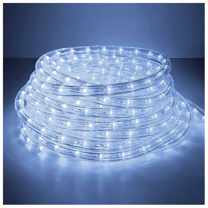 luces de alambre  tubo, 6 metro  60 LED  Bateria AA Blanco