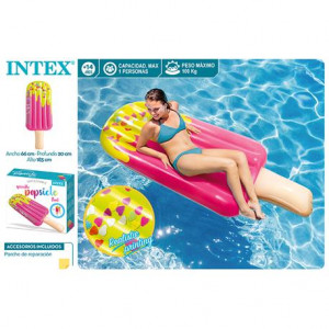 Colchoneta hinchable Intex Helado Cool me down