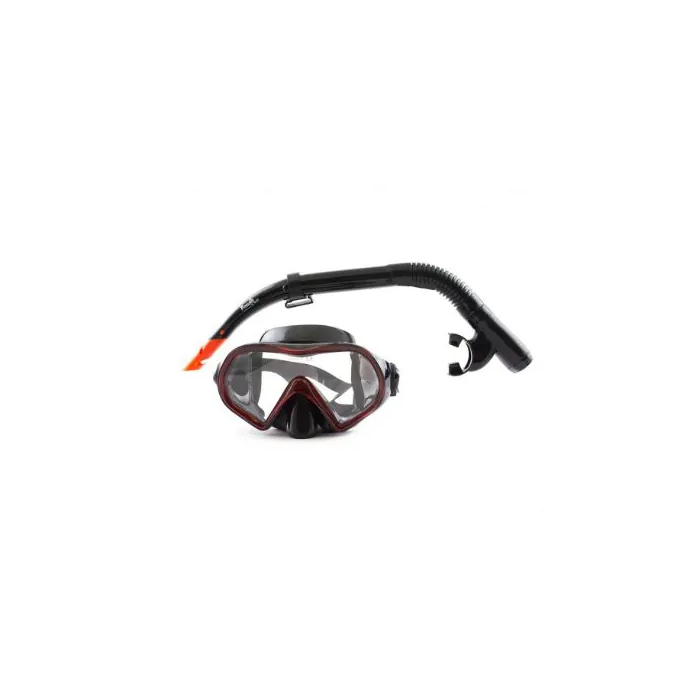 Set buceo adulto gafas m scara y tubo snorkel cristal templado