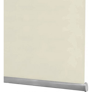 Estor Enrollable Opaco 100% Blackout| Fácil de Instalar | 90-150x180cm , Beige|